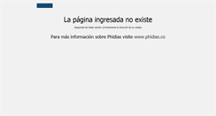 Desktop Screenshot of it.phidias.co